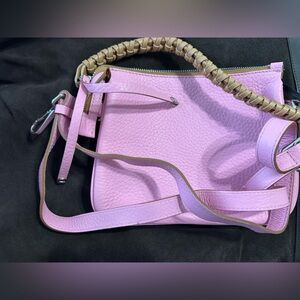 Pink Leather Women's Bag